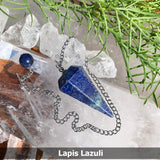 9 - Crystals Pendulums Set