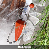 9 - Crystals Pendulums Set