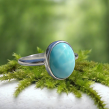 Z ARRON DESIGN Serenity Moonstone kobbertråd vedhæng halskæde