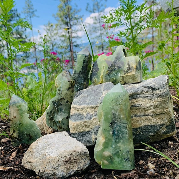 Prehnite - Steinn spádóma og innri þekkingar
