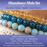 Abundance 3-PC Crystal Mala armbåndssæt