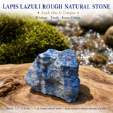 Lapis Lazuli grófur náttúrusteinn