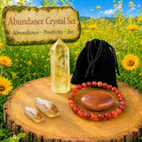 Mala Armband & Abundance Crystal Set 🙏