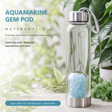 Aquamarine Gem Pod vatnsflaska 💧
