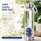 Lapis Lazuli Gem Pod vatnsflaska 💧