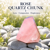 Morceau de quartz rose