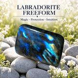 Forme libre de labradorite