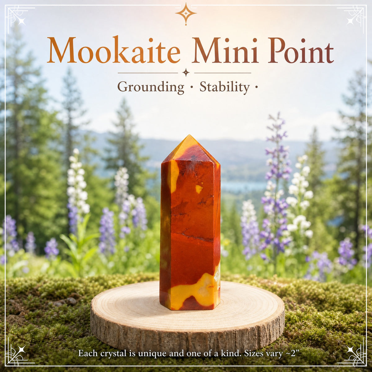 Mookaite Mini Crystal Point