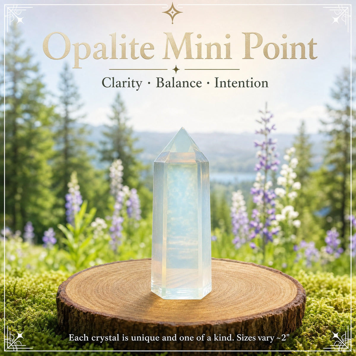 Opalite Mini Crystal Point