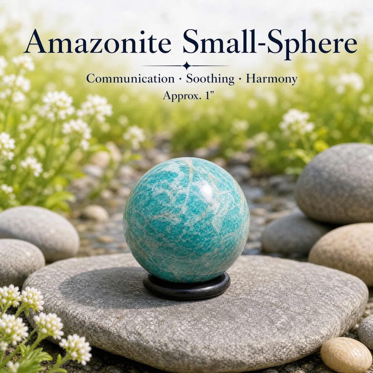 Mini-sphère Amazonite