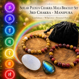 Solar Plexus Chakra Mala armbåndssæt🌈