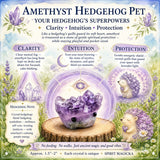 Crystal Ametyst Hedgehog Pet (ADOPT MIG VENLIGST) 🥰
