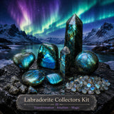 Ensemble de collectionneurs de labradorite
