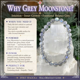 Intuition Booster 3-PC Crystal Mala armbåndssæt