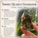 Smoky Quartz Generator (stutt og þykkt)