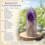 Ametyst stor generator