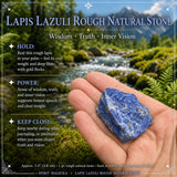 Lapis Lazuli grófur náttúrusteinn