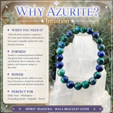 Intuition Booster 3-PC Crystal Mala armbåndssæt