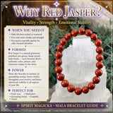 Ground & Protect 3-PC Crystal Mala armbåndssæt