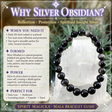 Energibeskyttelse 3-PC Crystal Mala armbåndssæt