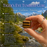 Tigerauge-Trommelwürfel