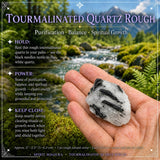 Tourmalinated Quartz gróft