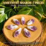 8-Piece Lapis Lazuli + Amethyst Set