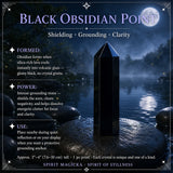 Spirit of Stillness – Obsidian & Agate Cat Totem Set