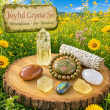 Joyful Citrine + Coffret de cristaux Alliés