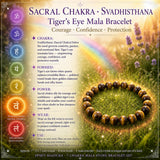7-stykki Mala Bead Armband Chakra Set (armband fyrir hvert Chakra)