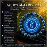 Hals Chakra Mala armbåndssæt🌈