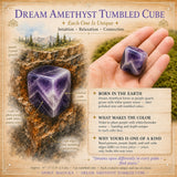 Traum-Amethyst-Trommelwürfel