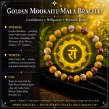 Solar Plexus Chakra Mala armbåndssæt🌈