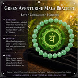 Heart Chakra Mala armbåndssæt🌈