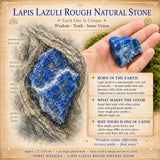 Lapis Lazuli grófur náttúrusteinn