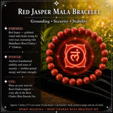 Rod Chakra Mala armbåndssæt 🌈