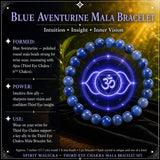 Third Eye Chakra Mala armbåndssæt🌈