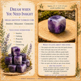 Traum-Amethyst-Trommelwürfel