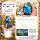 Forme libre de labradorite