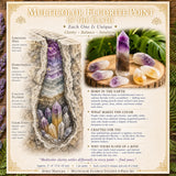 Set intuitivo da 6 pezzi in fluorite multicolore