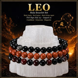 ♌ Løven - 23. juli - 21. august - Stjernetegn Astrologi krystalarmbånd sæt