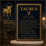 ♉ Tyr - 20. april - 20. maj - Stjernetegn Astrologi krystalarmbåndsæt