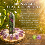 Ruby in Zoisite Divine Love 8-Piece Set