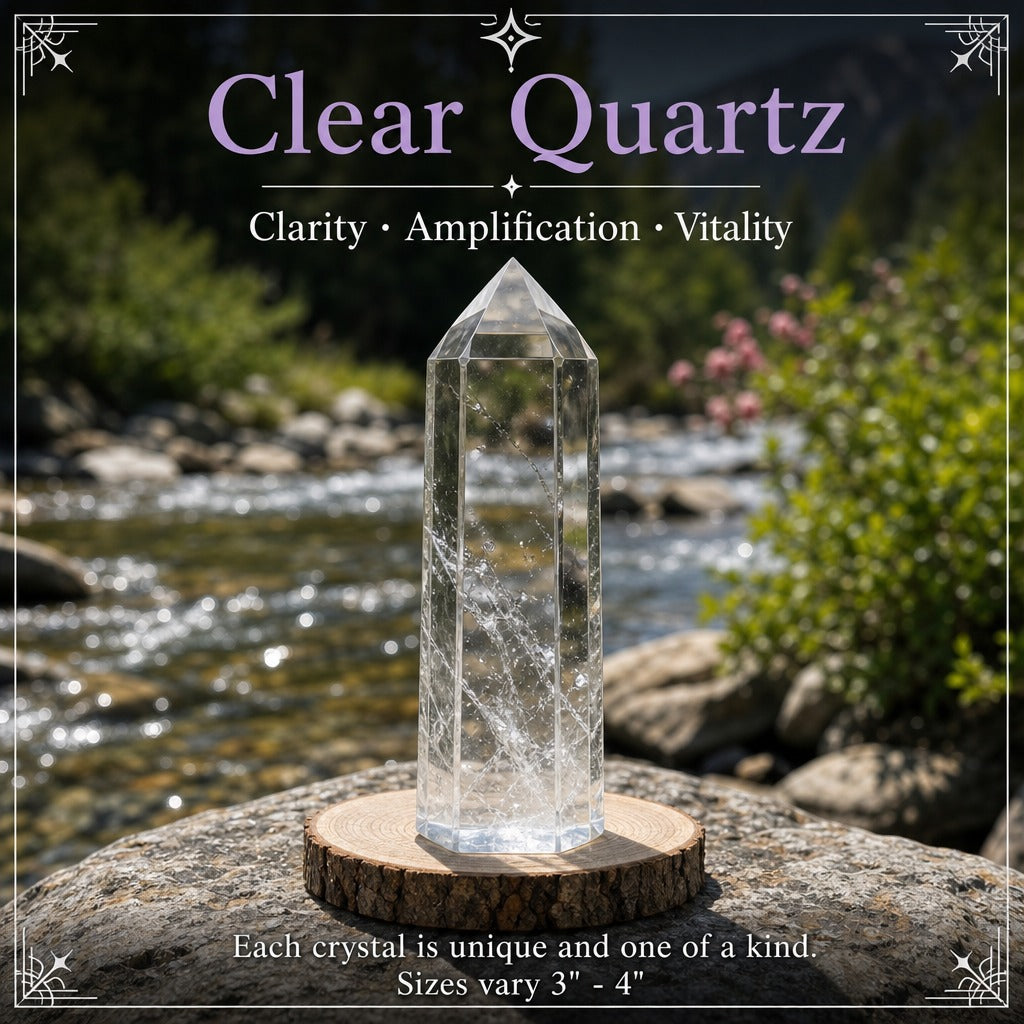 CLEAR QUARTZ · point
