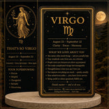 ♍ Jomfruen - 23. august - 22. september - Stjernetegn Astrologi krystalarmbåndsæt