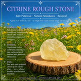 Joyful Citrine + Coffret de cristaux Alliés