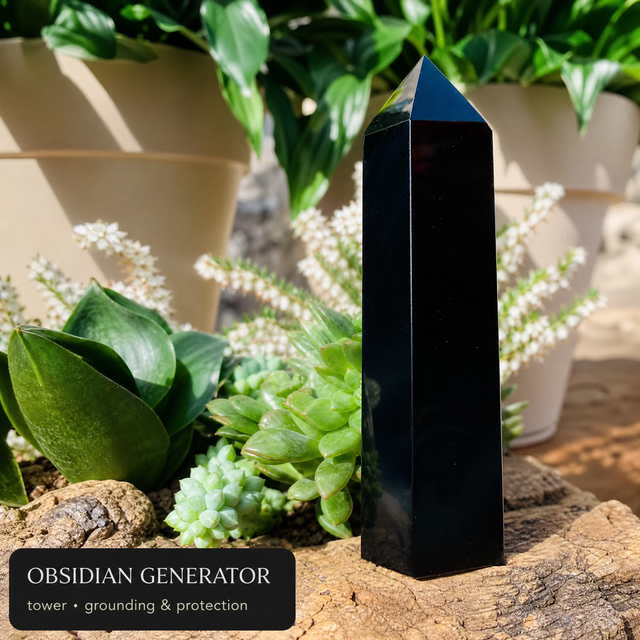 Obsidian generator tower