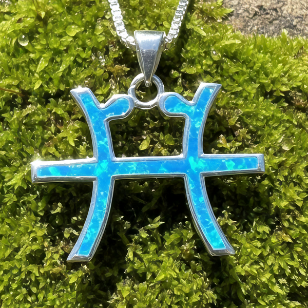 Z ARRON DESIGN Serenity Moonstone kobbertråd vedhæng halskæde