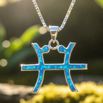 Z ARRON DESIGN Serenity Moonstone kobbertråd vedhæng halskæde