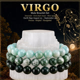 ♍ Jomfruen - 23. august - 22. september - Stjernetegn Astrologi krystalarmbåndsæt